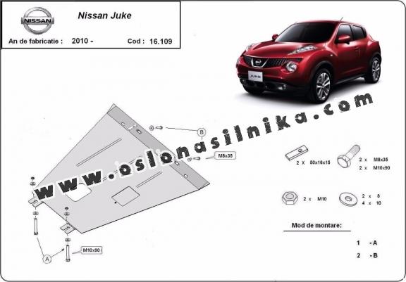 Osłona pod silnik Nissan Juke