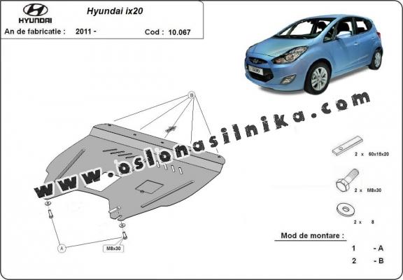 Osłona pod silnik Hyundai ix20