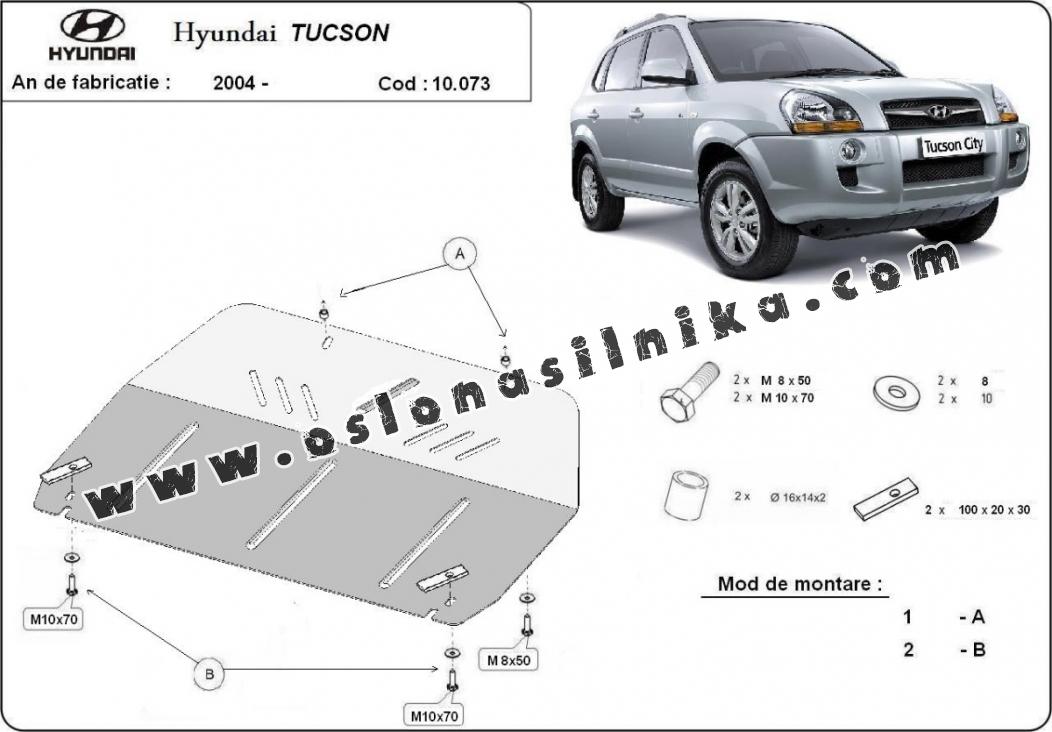 Osłona pod silnik Hyundai Tucson