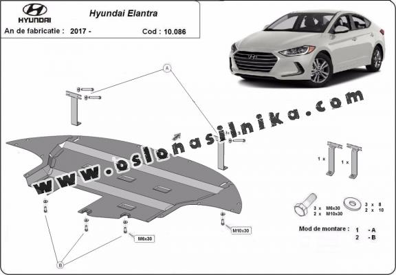 Osłona silnika Hyundai